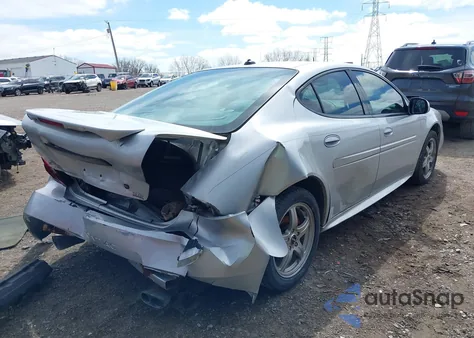 2004 Pontiac Grand Prix Gtp z USA, uszkodzony, nr VIN 2G2WR524341147926